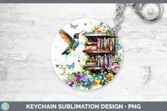 GorgeousWatercolor Books Keychain design.