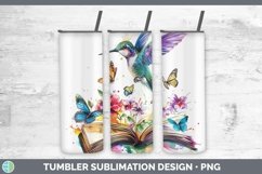 GorgeousWatercolor Books Tumbler design.