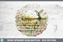 GorgeousWatercolor Books Wind Spinner design.