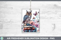 GorgeousWatercolor Books Air Freshener design.