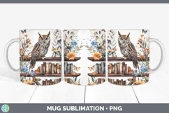 GorgeousWatercolor Books Mug Wrap design.
