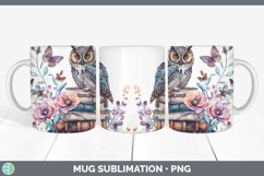 GorgeousWatercolor Books Mug Wrap design.