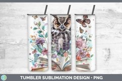 GorgeousWatercolor Books Tumbler design.