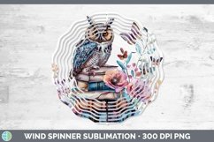 GorgeousWatercolor Books Wind Spinner design.