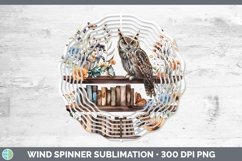 GorgeousWatercolor Books Wind Spinner design.