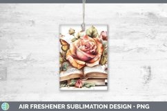 GorgeousWatercolor Books Air Freshener design.