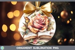 GorgeousWatercolor Books Ornament design.