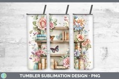 GorgeousWatercolor Books Tumbler design.