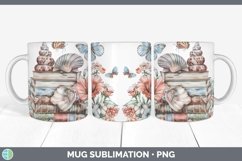 GorgeousWatercolor Books Mug Wrap design.