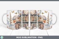 GorgeousWatercolor Books Mug Wrap design.