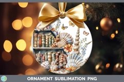 GorgeousWatercolor Books Ornament design.