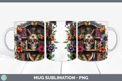 GorgeousWatercolor Books Mug Wrap design.