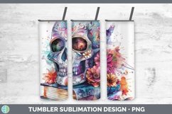 GorgeousWatercolor Books Tumbler design.
