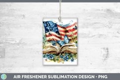GorgeousWatercolor Books Air Freshener design.