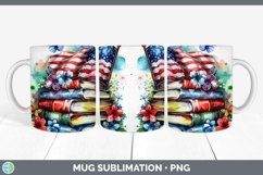 GorgeousWatercolor Books Mug Wrap design.