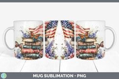 GorgeousWatercolor Books Mug Wrap design.