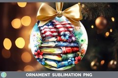 GorgeousWatercolor Books Ornament design.