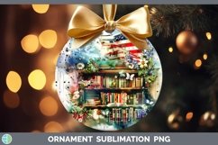 GorgeousWatercolor Books Ornament design.