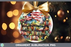 GorgeousWatercolor Books Ornament design.