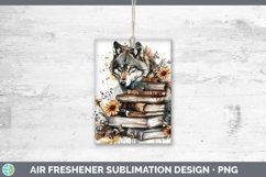 GorgeousWatercolor Books Air Freshener design.