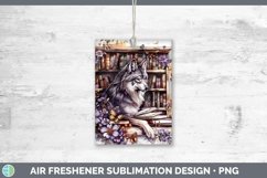 GorgeousWatercolor Books Air Freshener design.