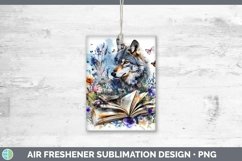 GorgeousWatercolor Books Air Freshener design.