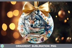 GorgeousWatercolor Books Ornament design.