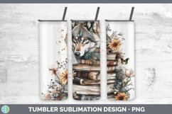 GorgeousWatercolor Books Tumbler design.