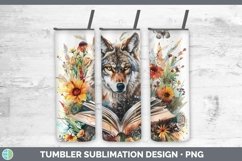 GorgeousWatercolor Books Tumbler design.