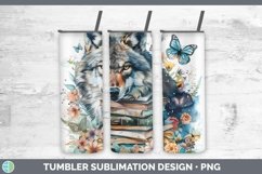 GorgeousWatercolor Books Tumbler design.