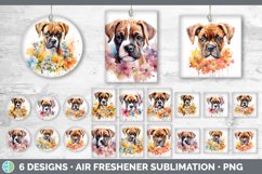 Bundle of six Wild Flowers Boxers Air Freshener designs.