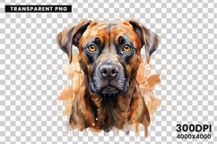 Watercolor Boxer Dog Clipart, Boxer Dog PNG Digital Download, Pet Portrait Sublimation Design, Dog Lover Clipart for Crafts, Boxer Dog Wall Art Printable, Hand Painted Dog Clipart PNG, Watercolor Dog Sublimation PNG, Cute Pet Portrait Digital Art, Boxer D