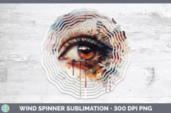 GorgeousWatercolor Wind Spinner design.