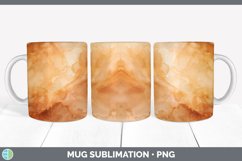 GorgeousWatercolor Mug Wrap design.