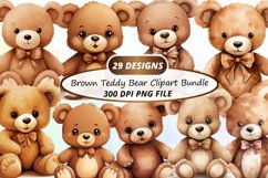 Teddy Bear Clipart,Boho Teddy Bear,Watercolor Teddy,Baby Shower Clipart,Watercolor Bear,Bear Hot Air Balloon,Bear on the Moon,Teddy Moon,Stars and Clouds,Beige Teddy Bear,Baby Shower Clipart,Newborn Clipart,Baby Shower Decor,