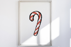 Watercolor Brush Doodle Christmas Product Image 2