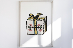 Watercolor Brush Doodle Christmas Product Image 2