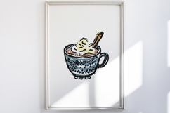 Watercolor Brush Doodle Christmas Product Image 2