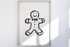 Watercolor Brush Doodle Christmas Product Image 2