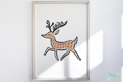 Watercolor Brush Doodle Christmas Product Image 2