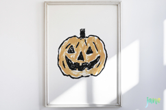 Watercolor Brush Doodle Halloween Product Image 2