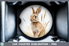 GorgeousWatercolor Car Coaster design.