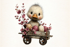 Watercolor Spring Clipart Sublimation Product Image 2