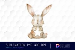 Bunny With Star Graphics Clipart Product Image 1