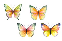 Watercolor Butterfly Clipart Bundle, 40 PNG Designs Product Image 5