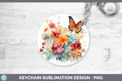 GorgeousWatercolor Keychain design.