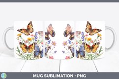 GorgeousWatercolor Mug Wrap design.
