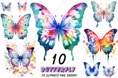 butterflies clipart, butterfly art png, butterfly clipart, butterfly clip art, butterfly images, butterfly png, butterfly print, colorful butterflies, painted butterflies, sublimation, summer butterflies, watercolor art, watercolor clipart, butterfly clip