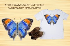 watercolor butterfly sublimation