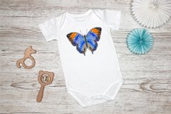 watercolor butterfly sublimation